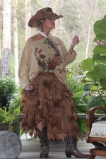 True Romance Skirt in Chocolate - ivyandlavyboutique Jaded Gypsy