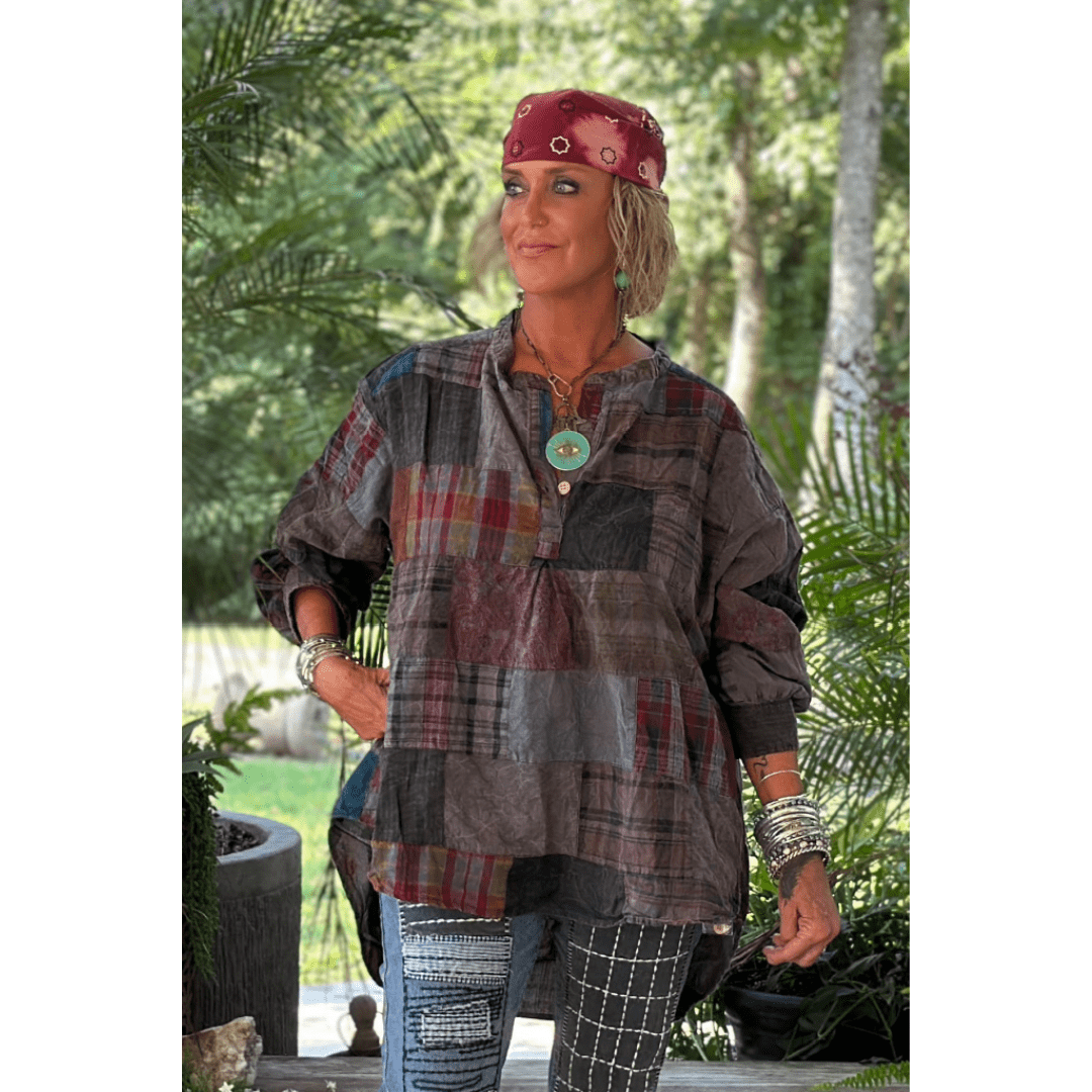 Tunic of Many Colors - ivyandlavyboutique Jaded Gypsy