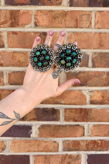 Turquoise Birds Nest Ring - ivyandlavyboutique ivyandlavyboutique