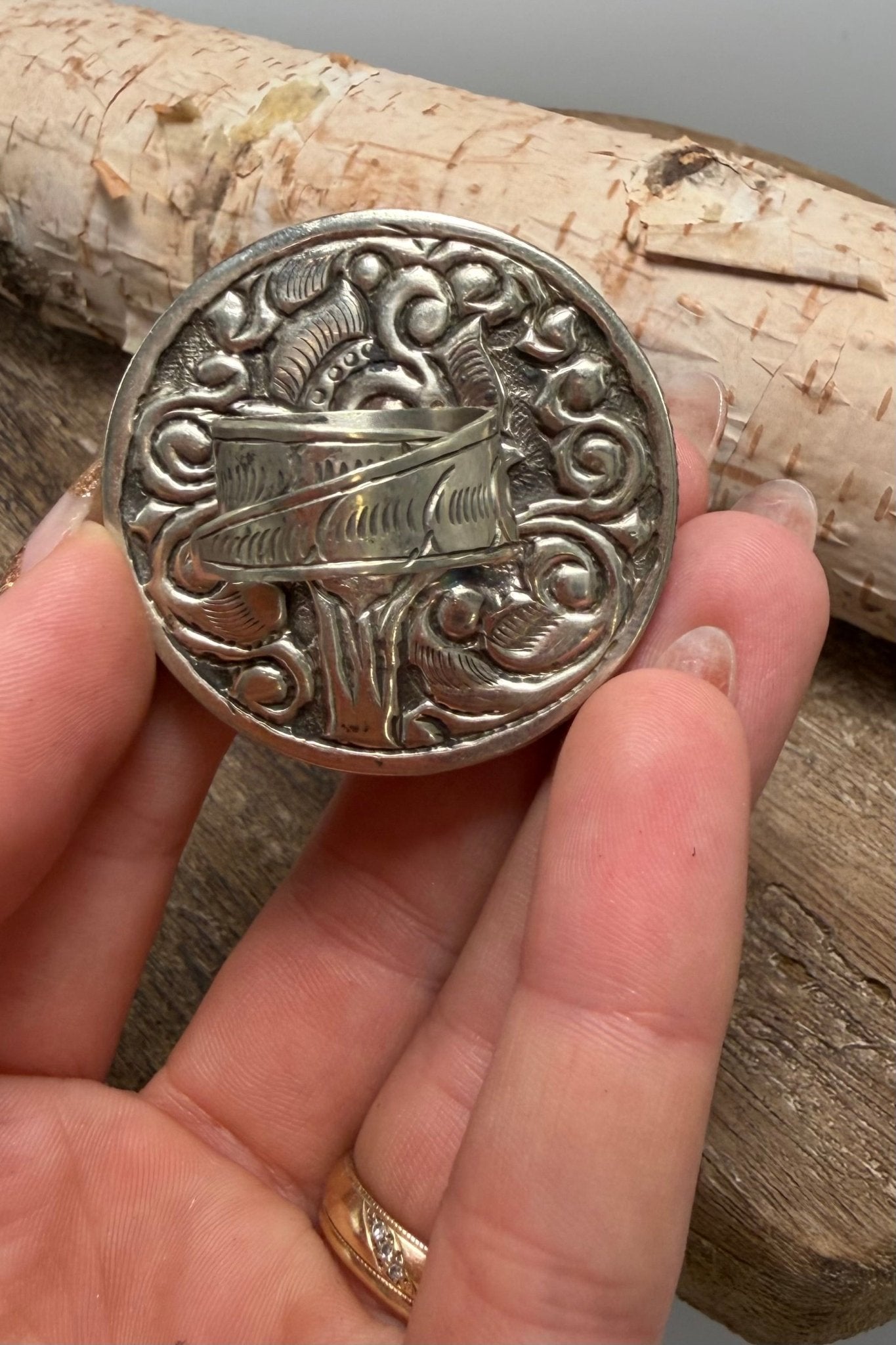 Two in Love Ring (Sun & Moon) - ivyandlavyboutique ivyandlavyboutique