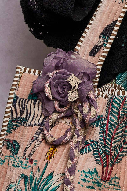 Unique Handmade Crochet Flower Belt - ivyandlavyboutique Pol Clothing