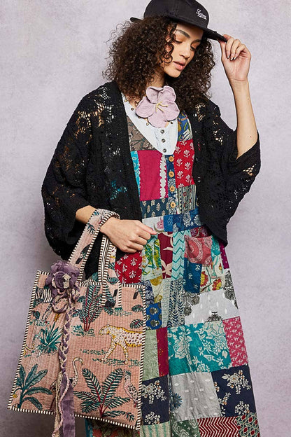 Unique Handmade Crochet Flower Belt - ivyandlavyboutique Pol Clothing