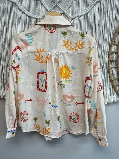 Urban Daisy Button up Top SALE - ivyandlavyboutique ivyandlavyboutique