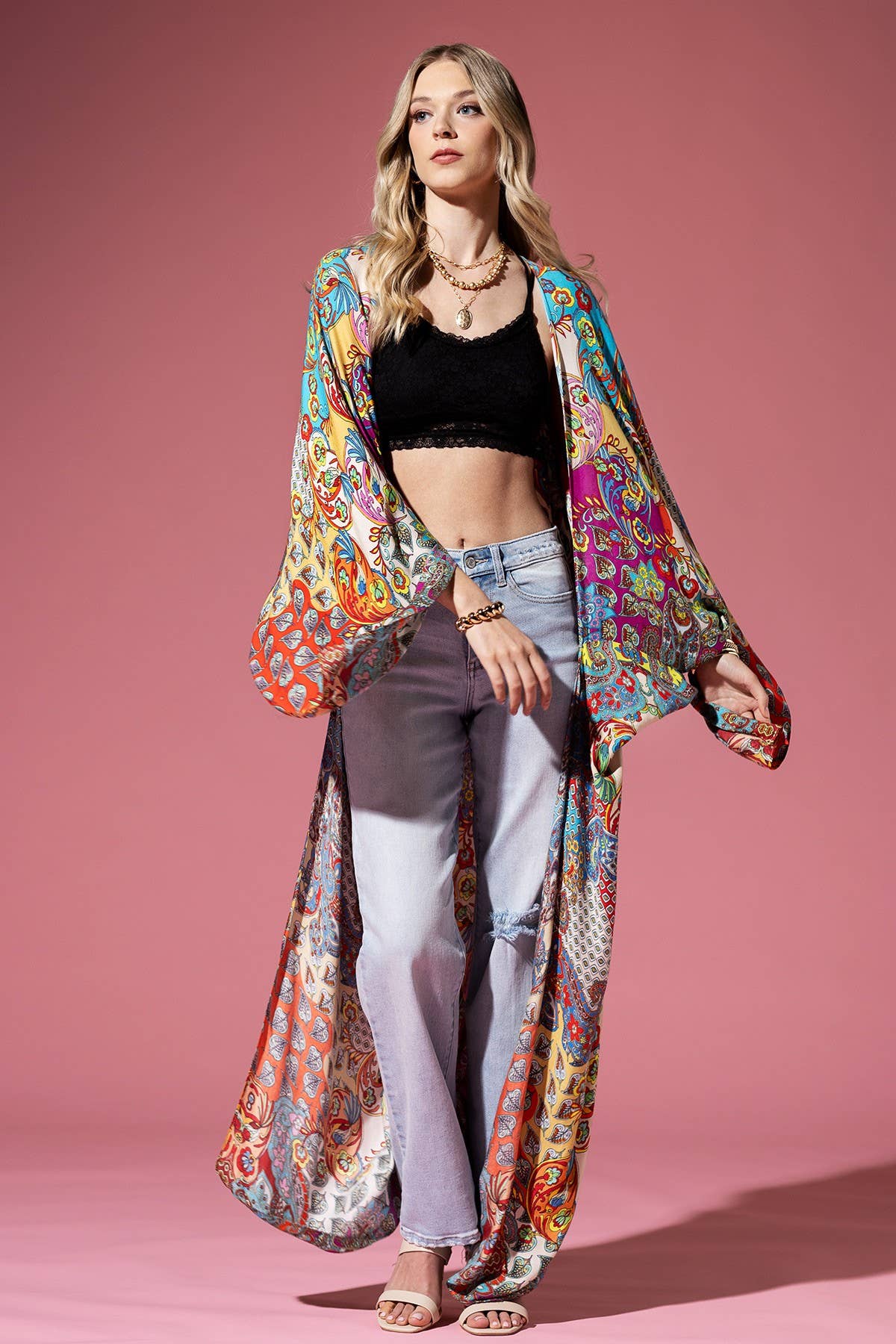 Valentina Kimono - ivyandlavyboutique Urbanista