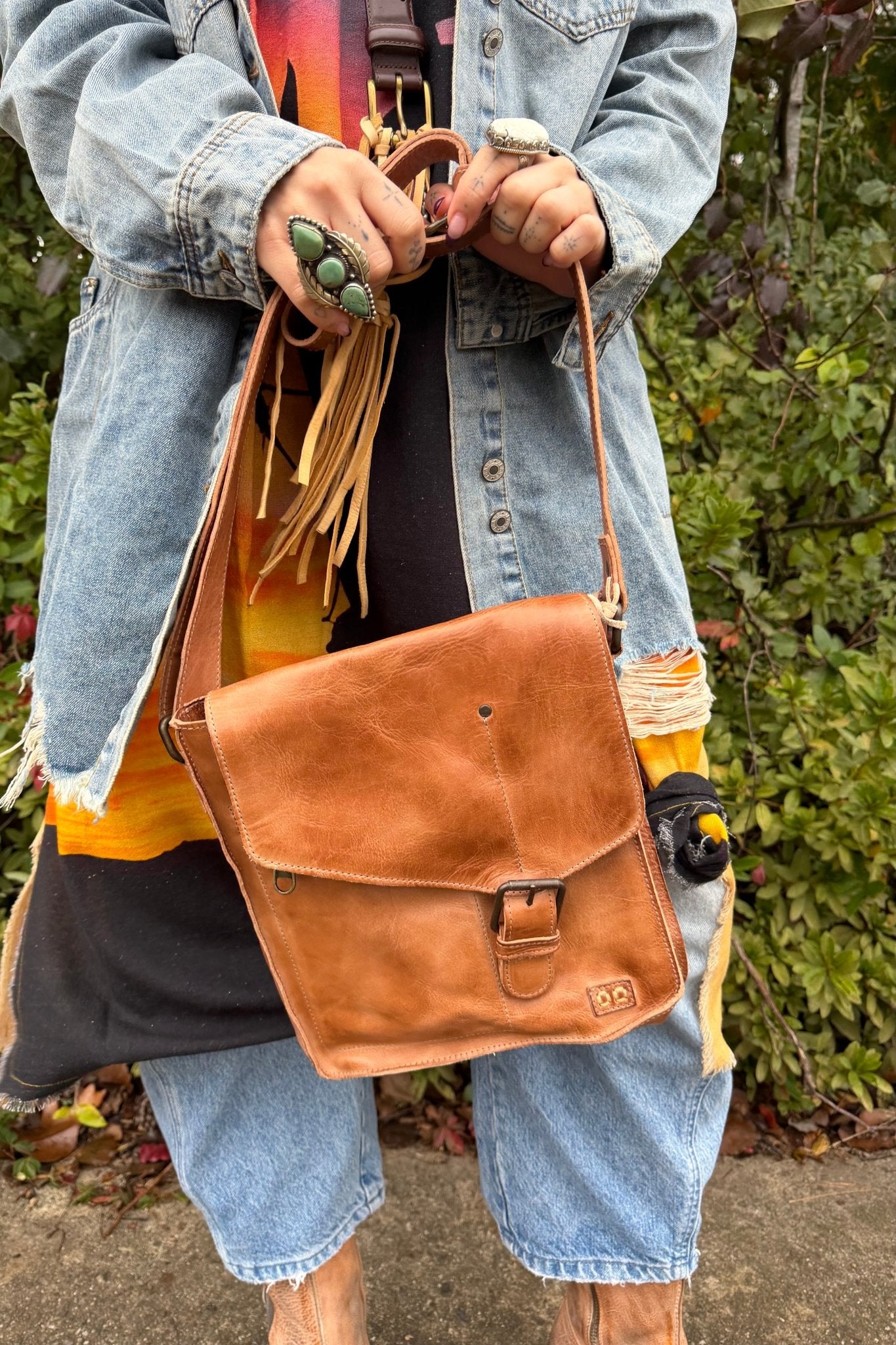 Venice Beach Side Bag - ivyandlavyboutique Bed/Stu