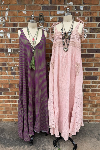 Viki May Long Maxi Dress - ivyandlavyboutique A Rare Bird Shop