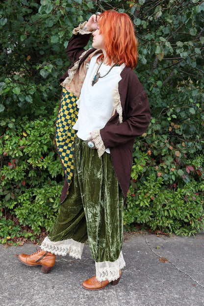 Vintage Romance Bloomers in Olive - ivyandlavyboutique Jaded Gypsy