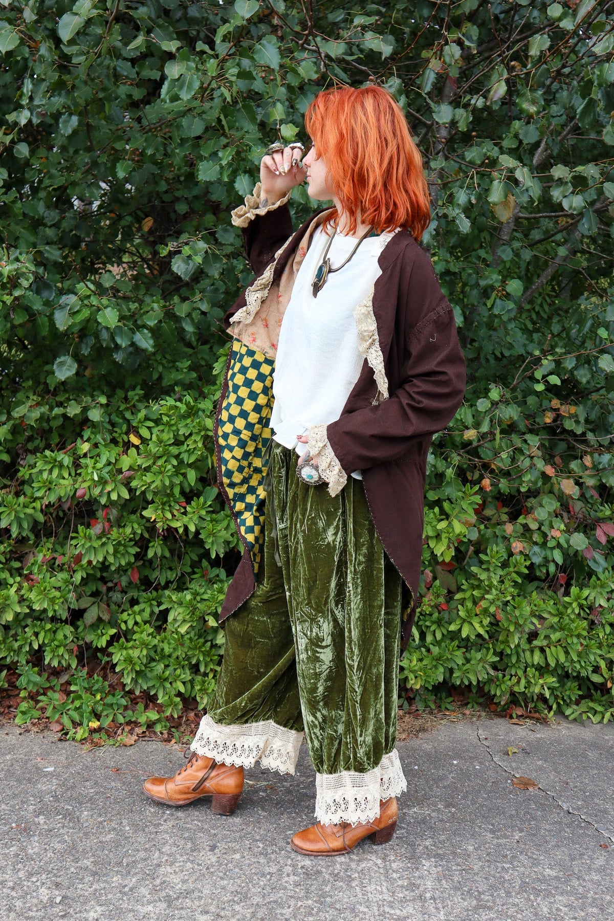 Vintage Romance Bloomers in Olive - ivyandlavyboutique Jaded Gypsy