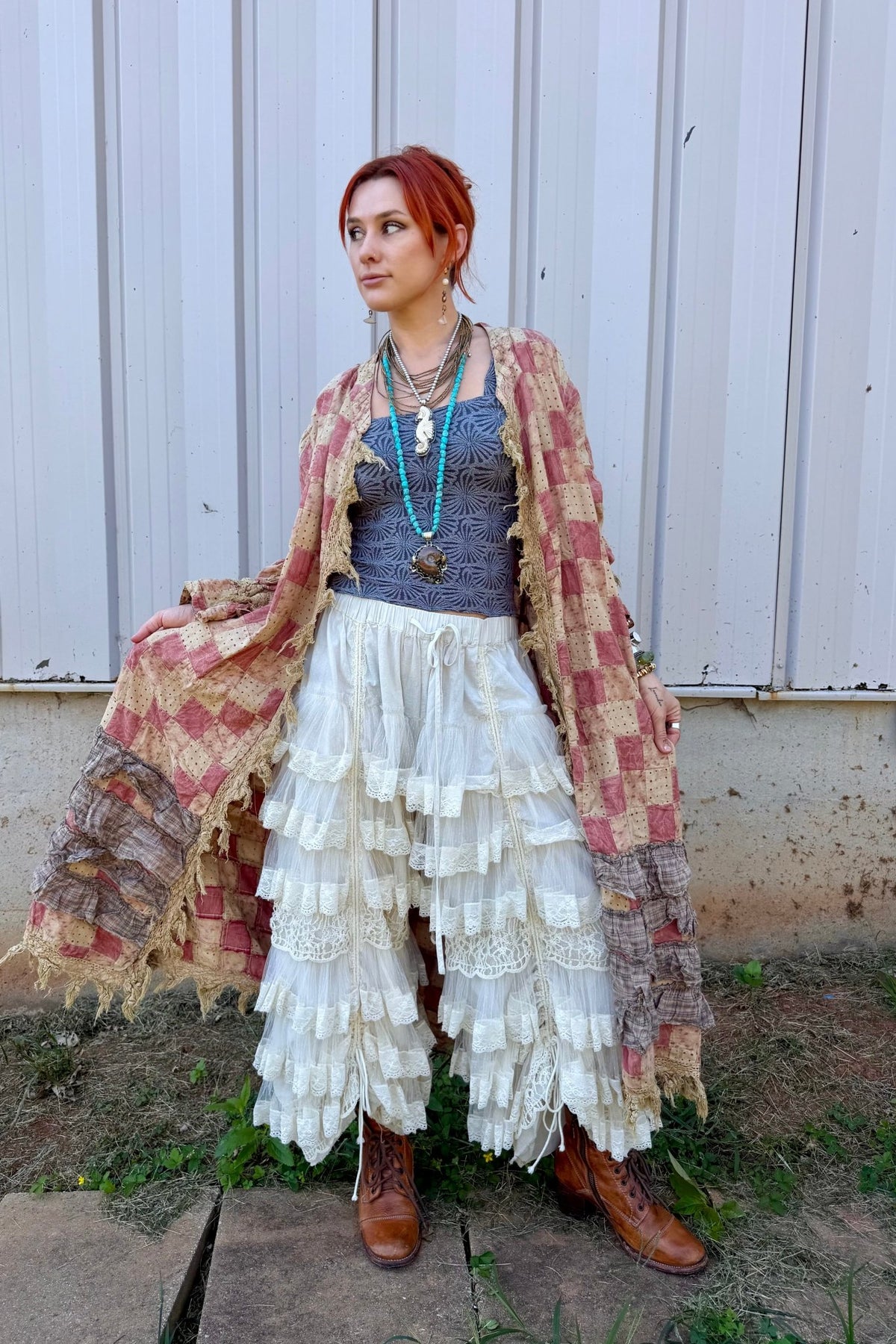 Wandered Roads Duster - ivyandlavyboutique Jaded Gypsy