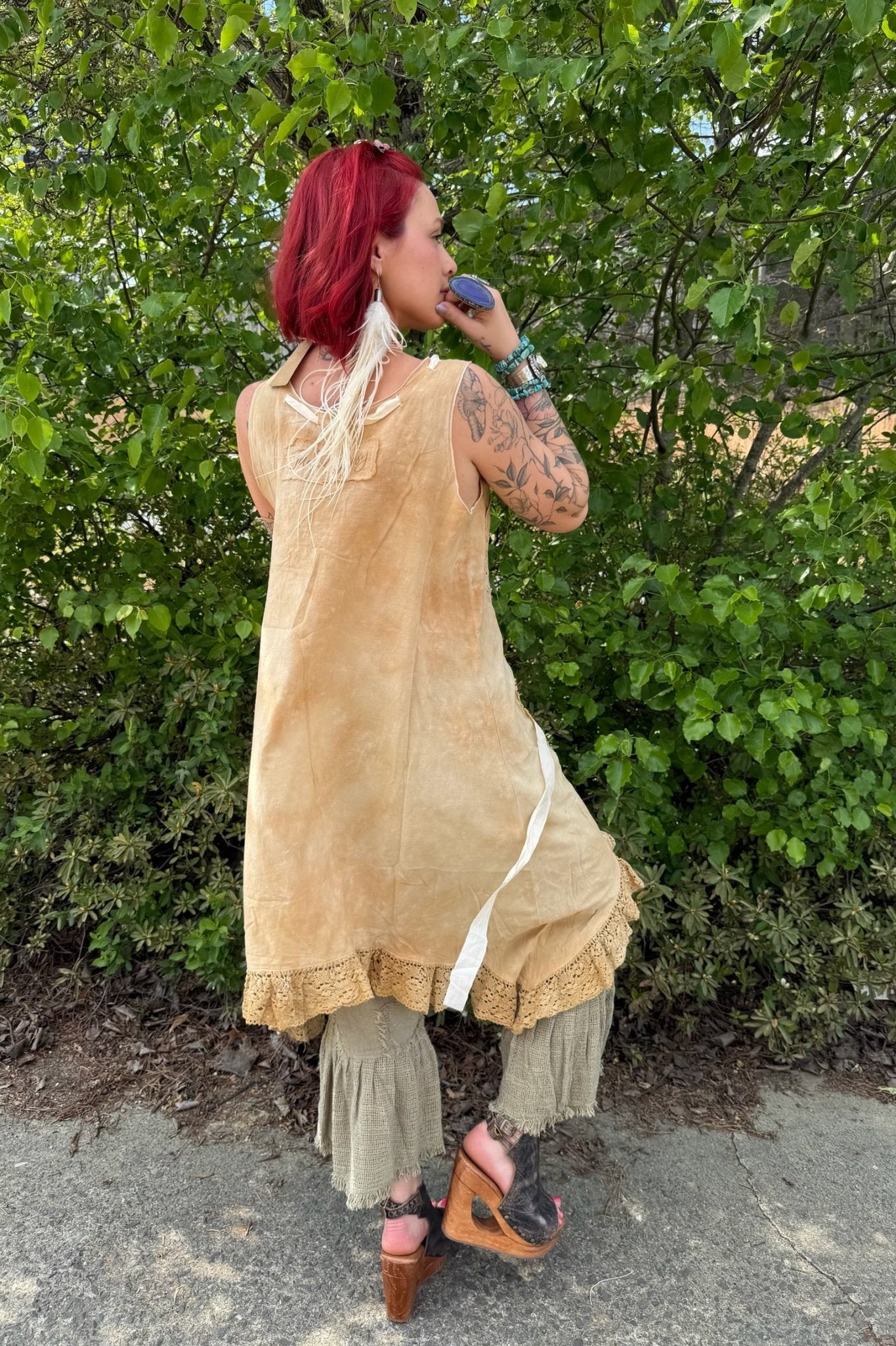 Wandering Spirit Dress - ivyandlavyboutique Jaded Gypsy