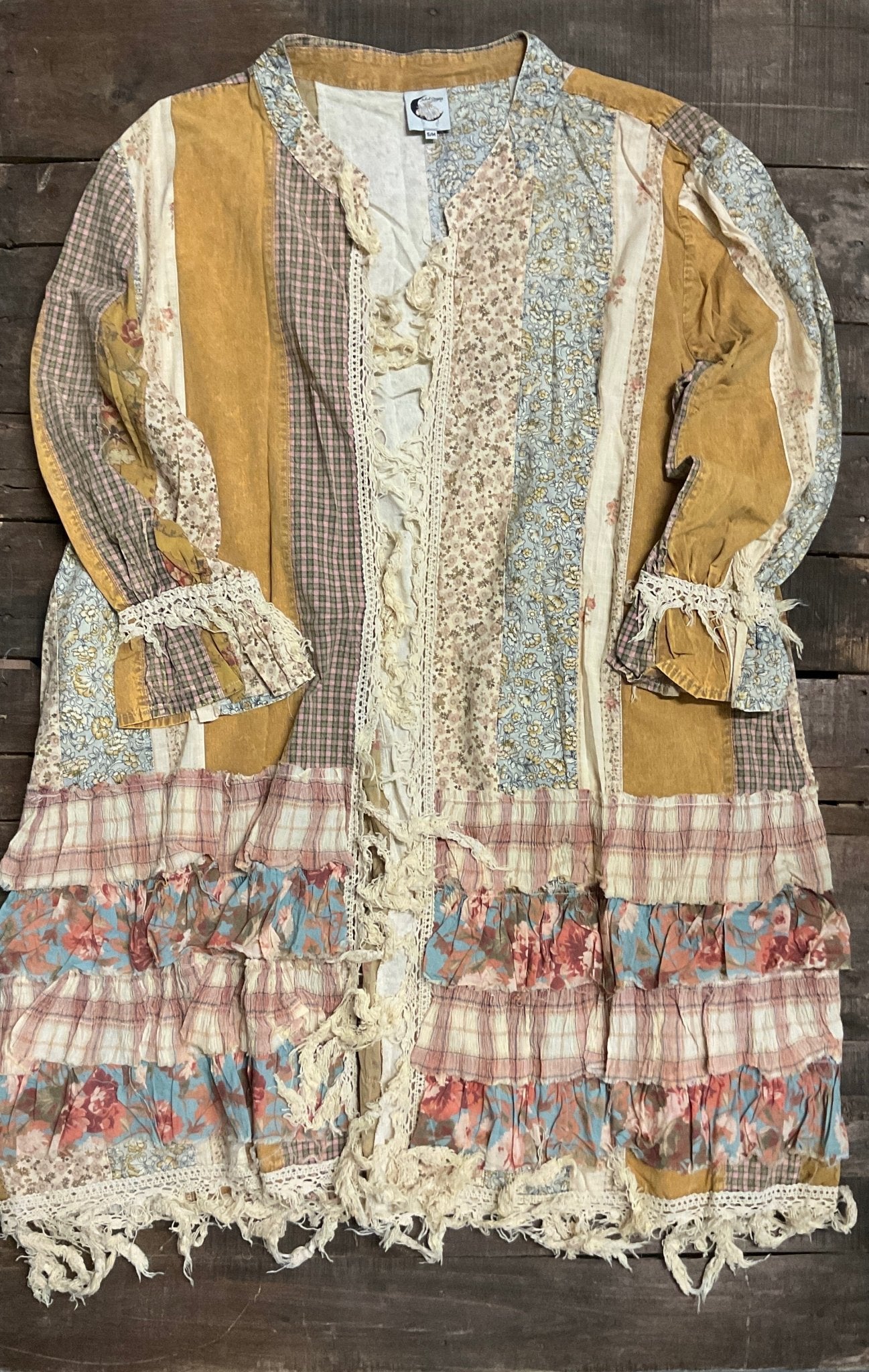 Washed Away Duster - ivyandlavyboutique Jaded Gypsy