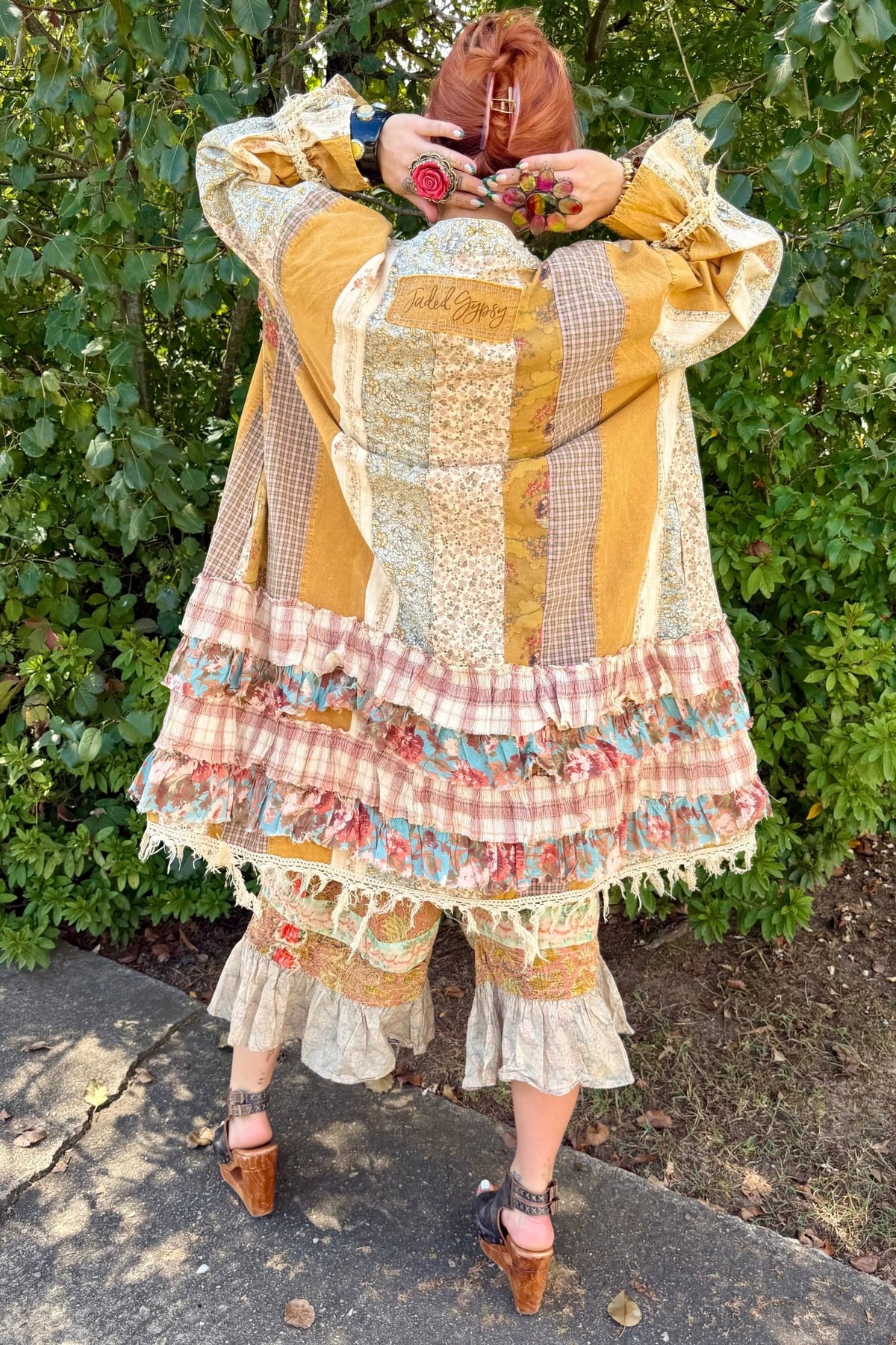 Washed Away Duster Jacket - ivyandlavyboutique Jaded Gypsy