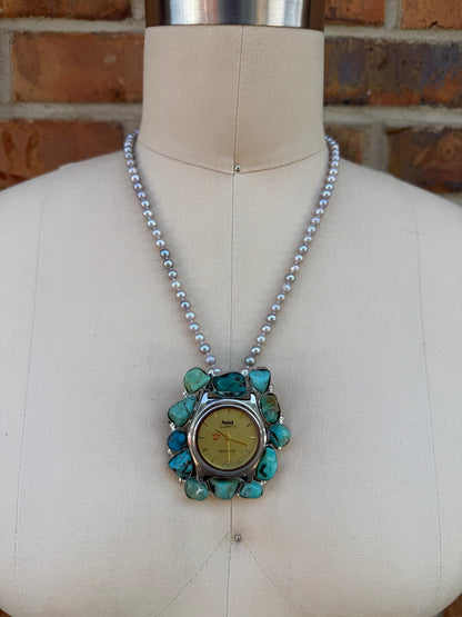 Watch Me Shine Necklace - ivyandlavyboutique ivyandlavyboutique