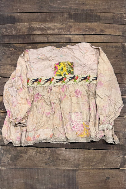 Weathered Wildflower Top - ivyandlavyboutique Jaded Gypsy