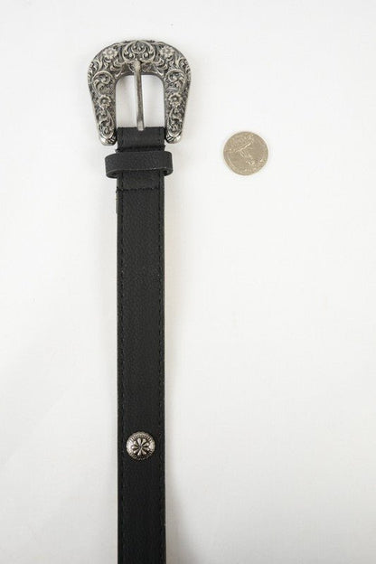 Western Style Faux Leather Fashion Belt - ivyandlavyboutique Leto Accessories
