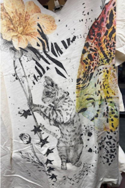 Whiskers Has Wings Top - ivyandlavyboutique A Rare Bird Shop