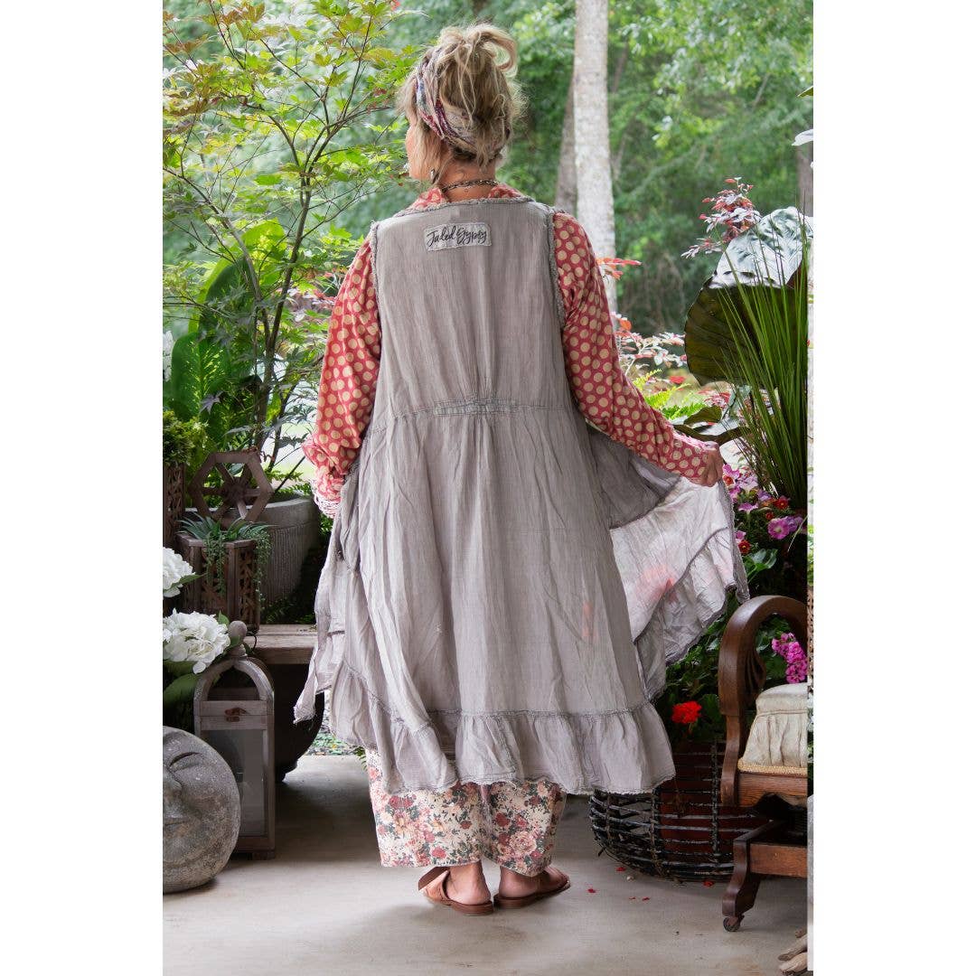 Whispervine Vest: ONE SIZE - ivyandlavyboutique Jaded Gypsy