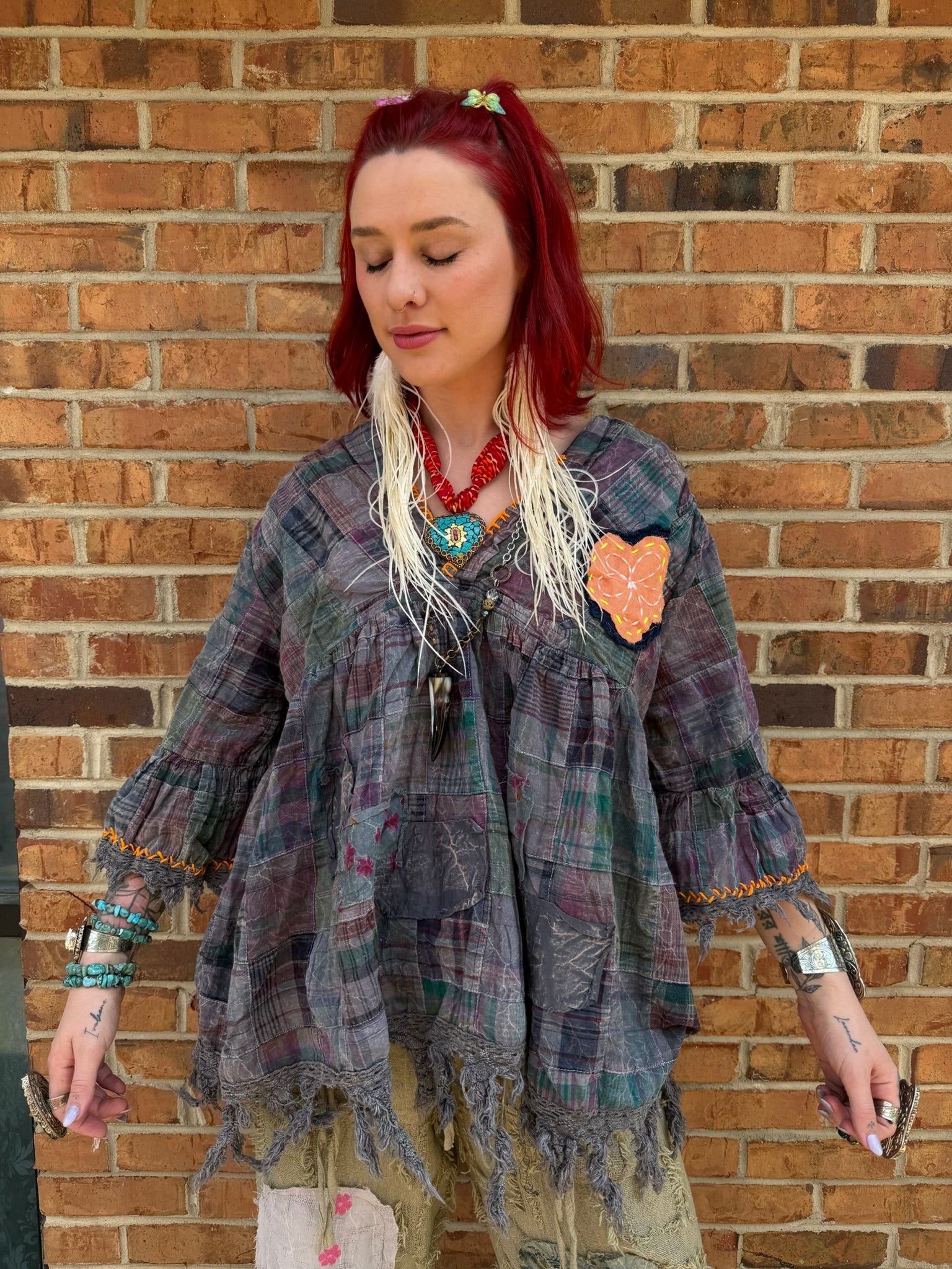 Whistling Meadow Top - ivyandlavyboutique Jaded Gypsy