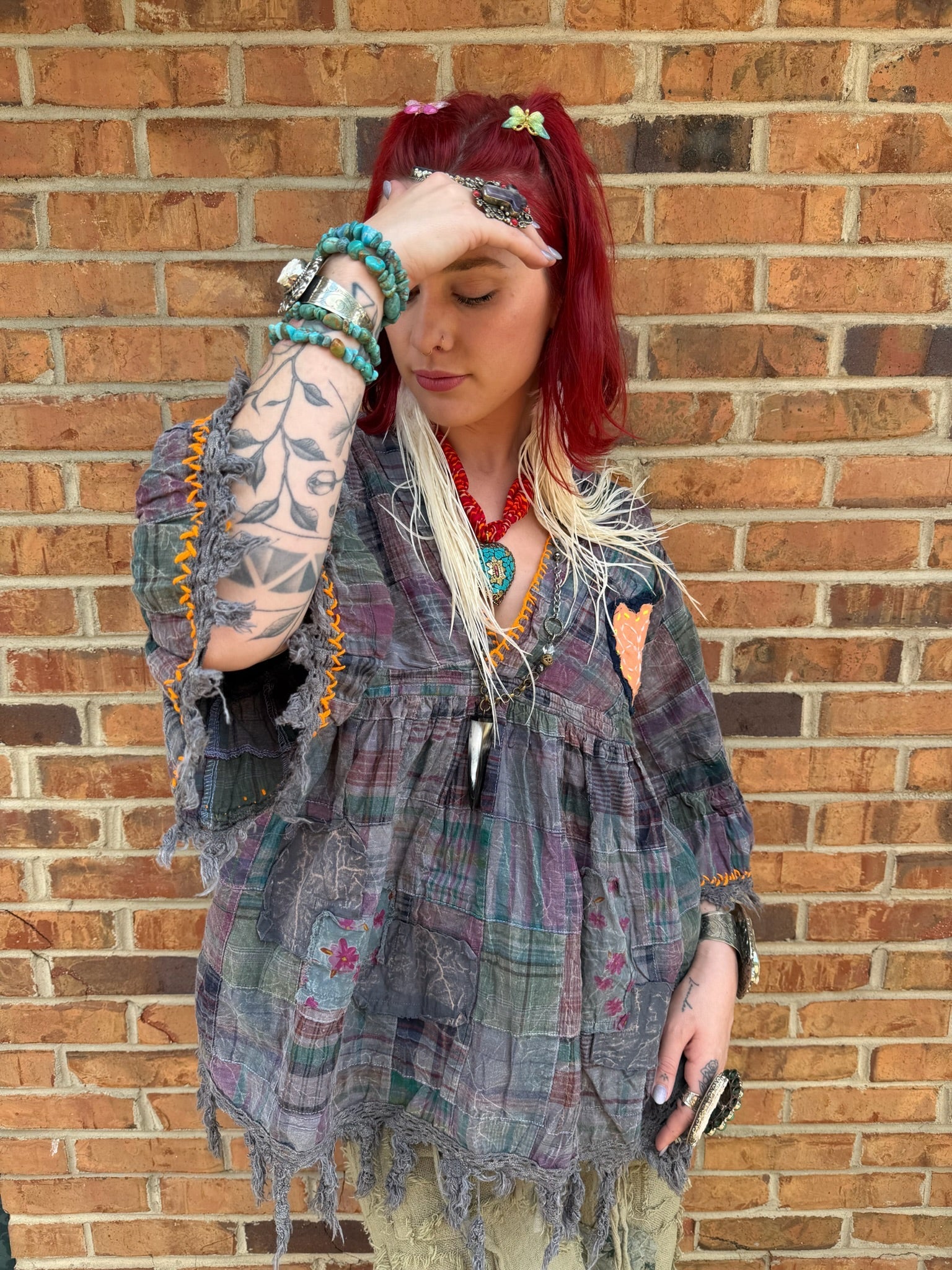 Whistling Meadow Top - ivyandlavyboutique Jaded Gypsy