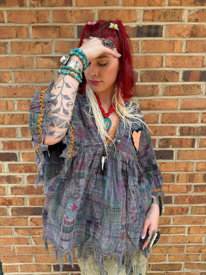 Whistling Meadow Top - ivyandlavyboutique Jaded Gypsy