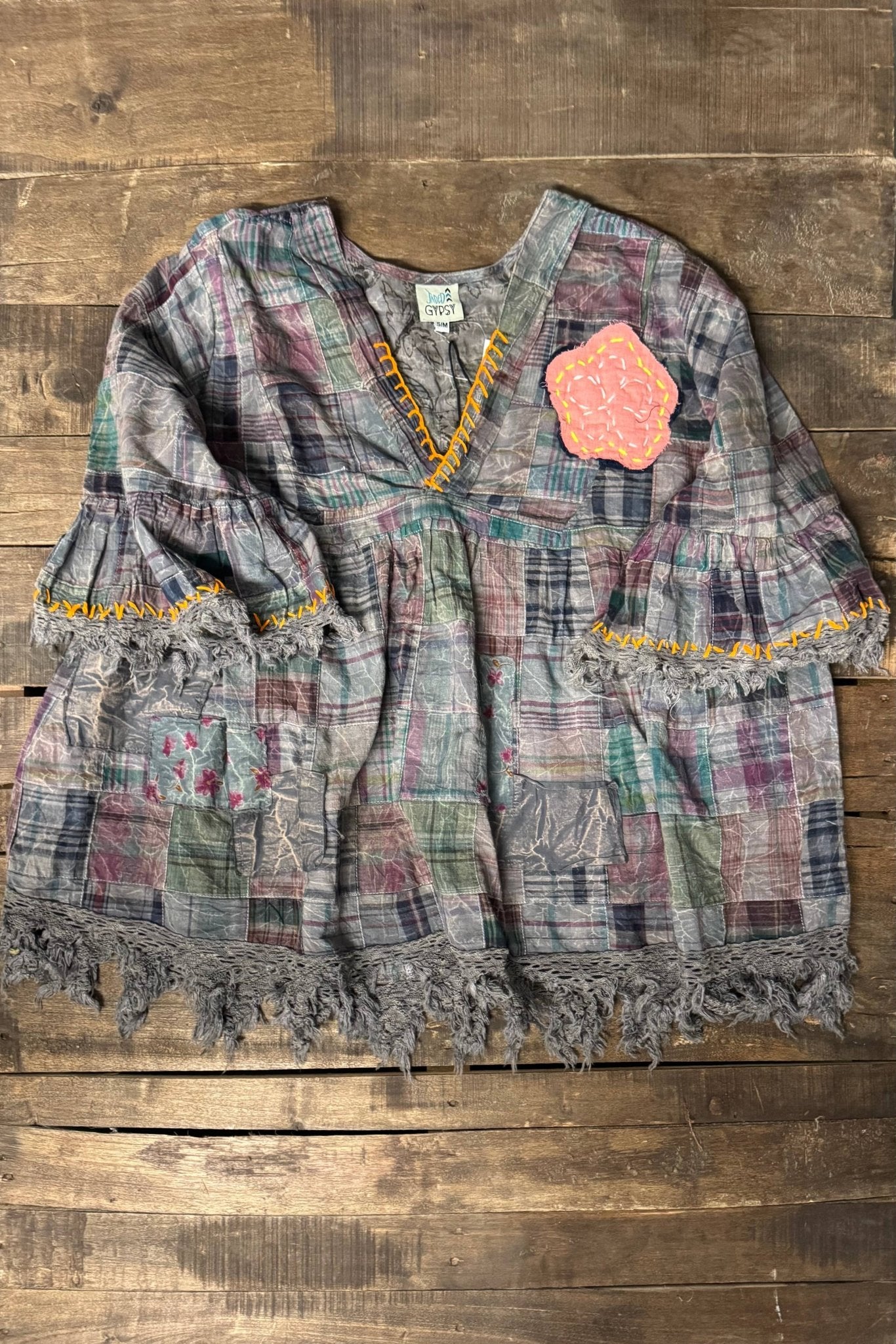 Whistling Meadow Top - ivyandlavyboutique Jaded Gypsy