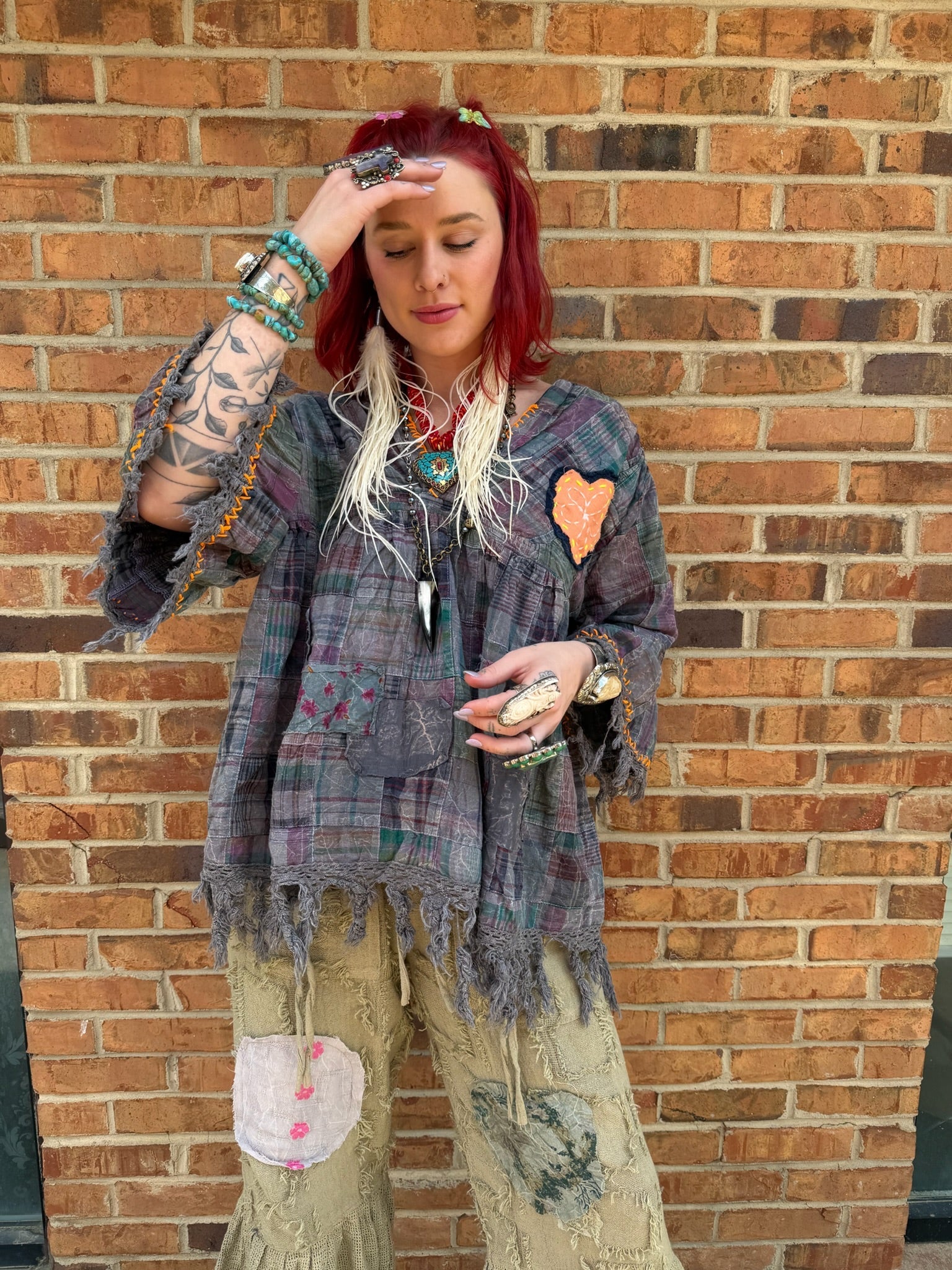 Whistling Meadow Top - ivyandlavyboutique Jaded Gypsy