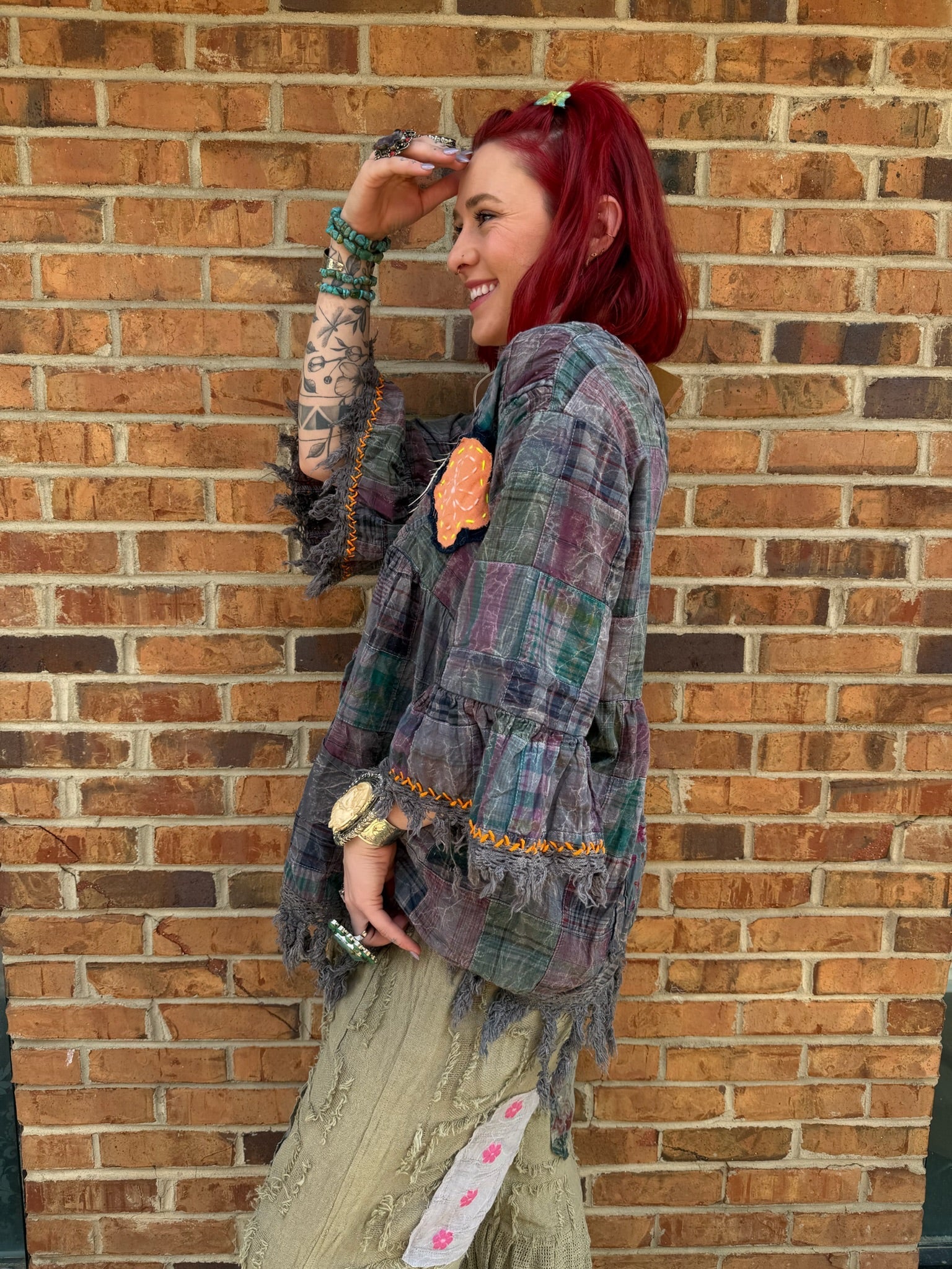 Whistling Meadow Top - ivyandlavyboutique Jaded Gypsy