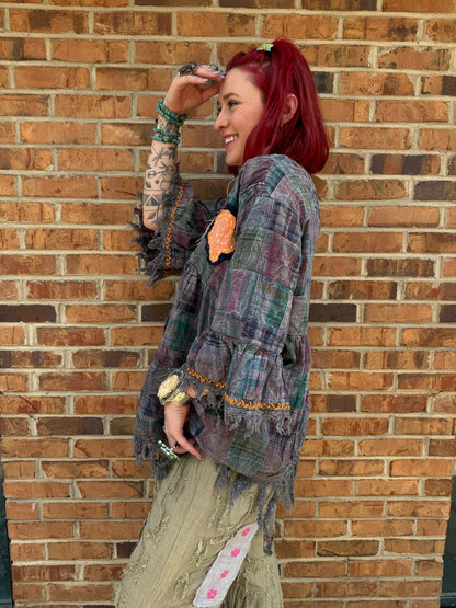 Whistling Meadow Top - ivyandlavyboutique Jaded Gypsy