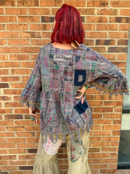 Whistling Meadow Top - ivyandlavyboutique Jaded Gypsy