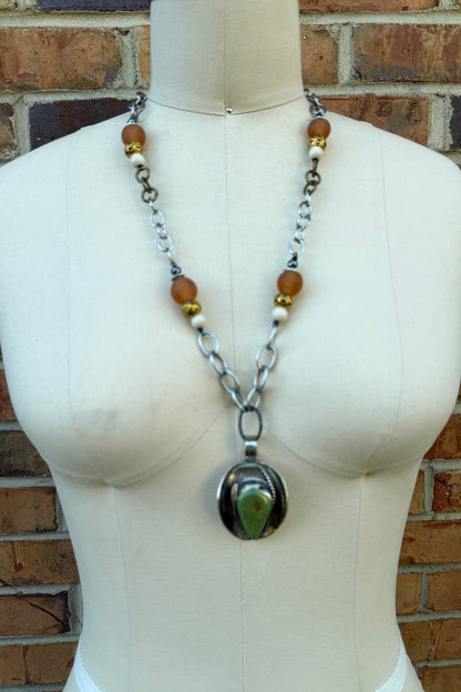 Whoa There Pretty Lady Necklace - ivyandlavyboutique ivyandlavyboutique