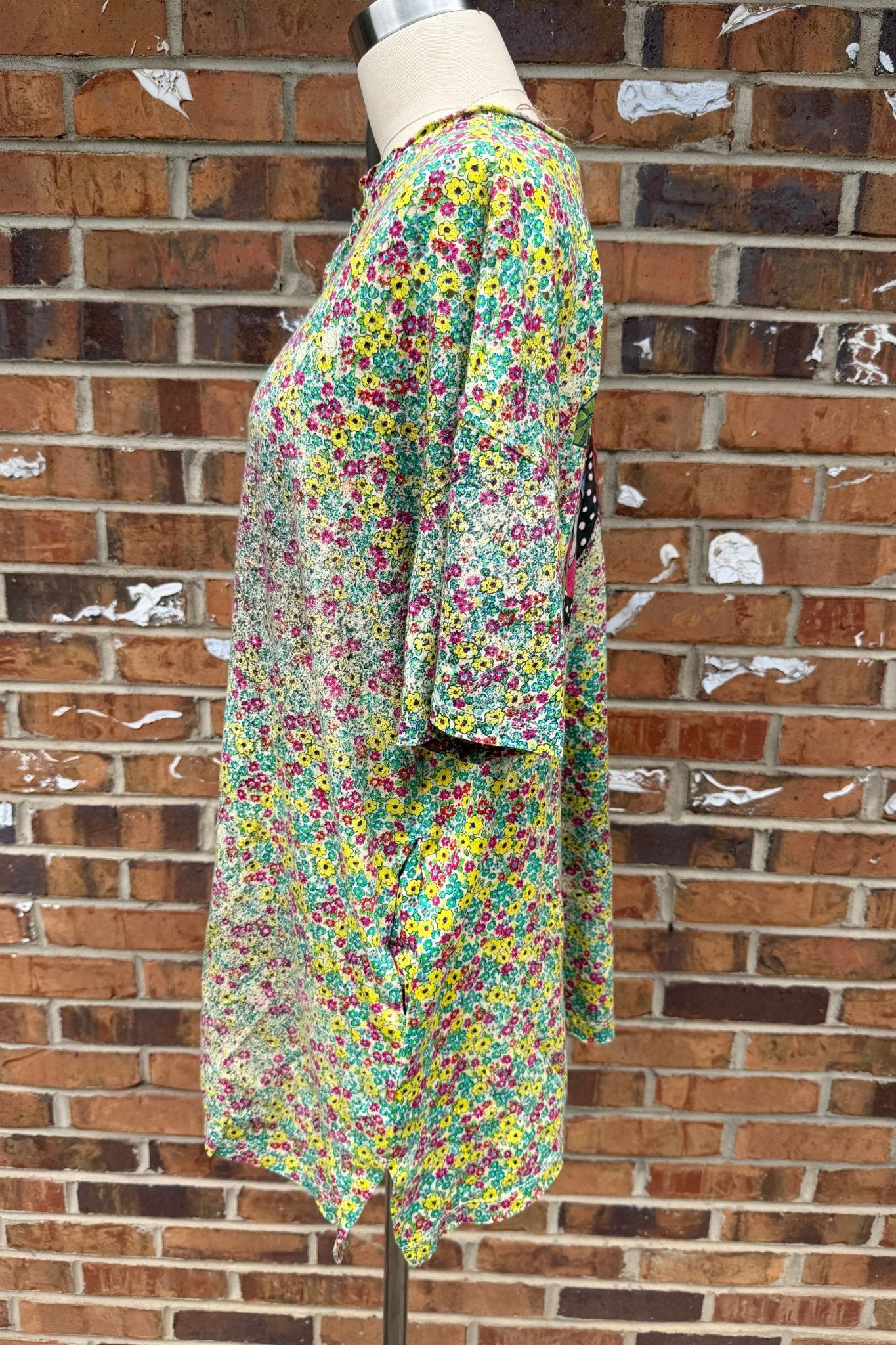Wild Flower Boho Rag Tee - ivyandlavyboutique A Rare Bird Shop