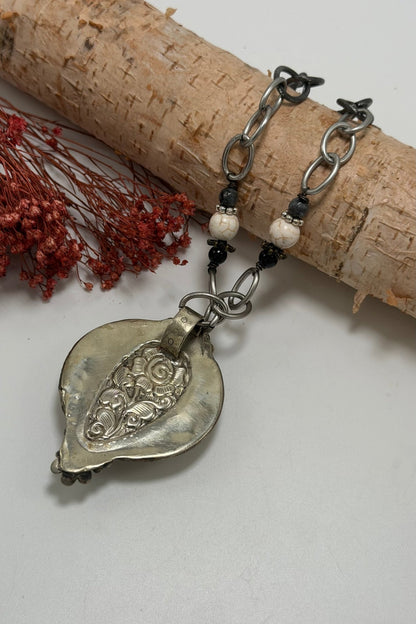 Wildlife Buffalo Head Necklace - ivyandlavyboutique ivyandlavyboutique