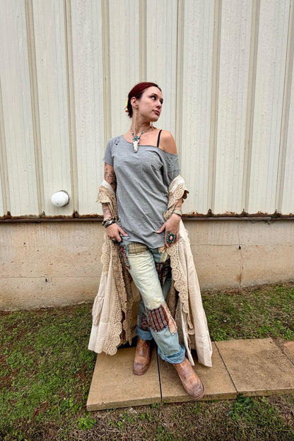 Willow Winds Duster - ivyandlavyboutique Jaded Gypsy