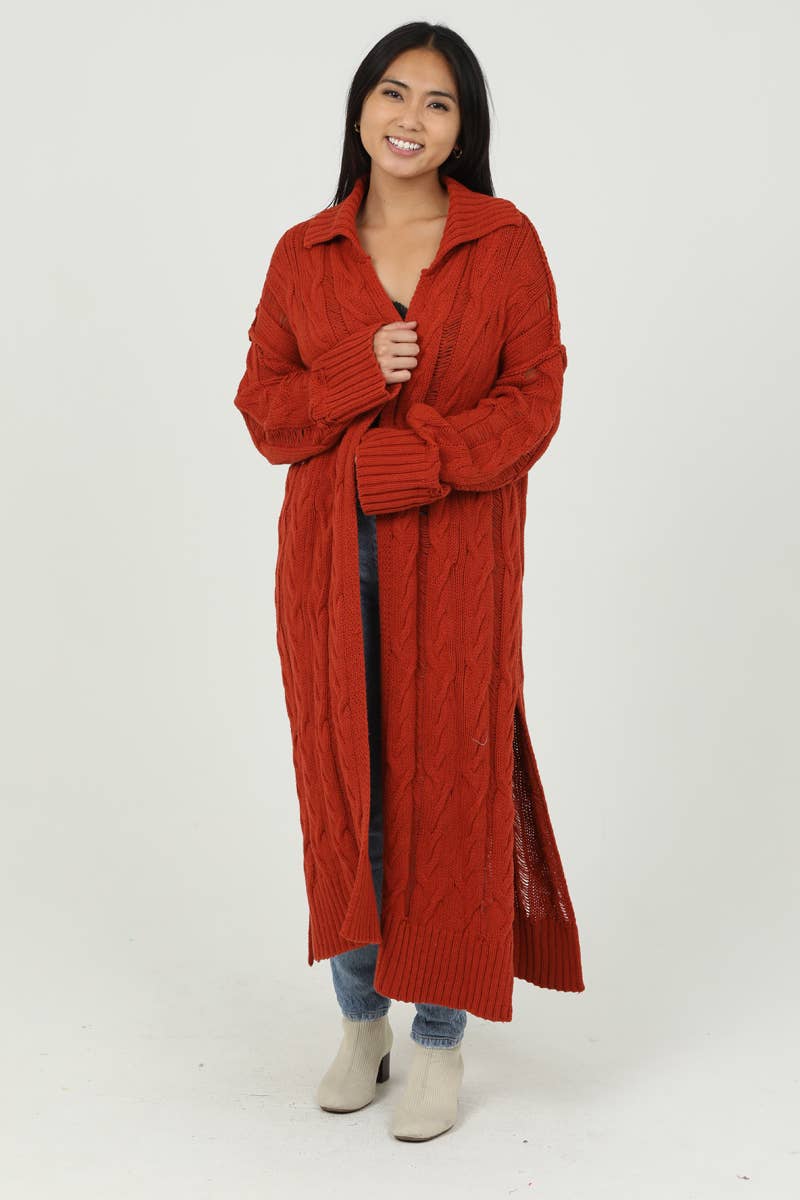 Winter Breeze Cardigan - ivyandlavyboutique ANGIE