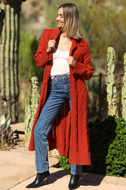 Winter Breeze Cardigan - ivyandlavyboutique ANGIE