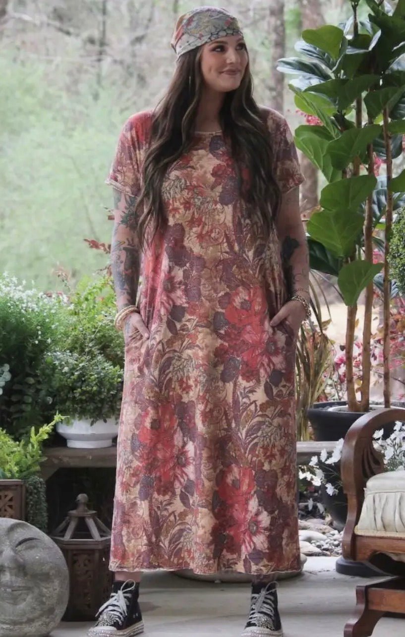 Woodland Meadows Weekend Wanderer Dress - ivyandlavyboutique Jaded Gypsy