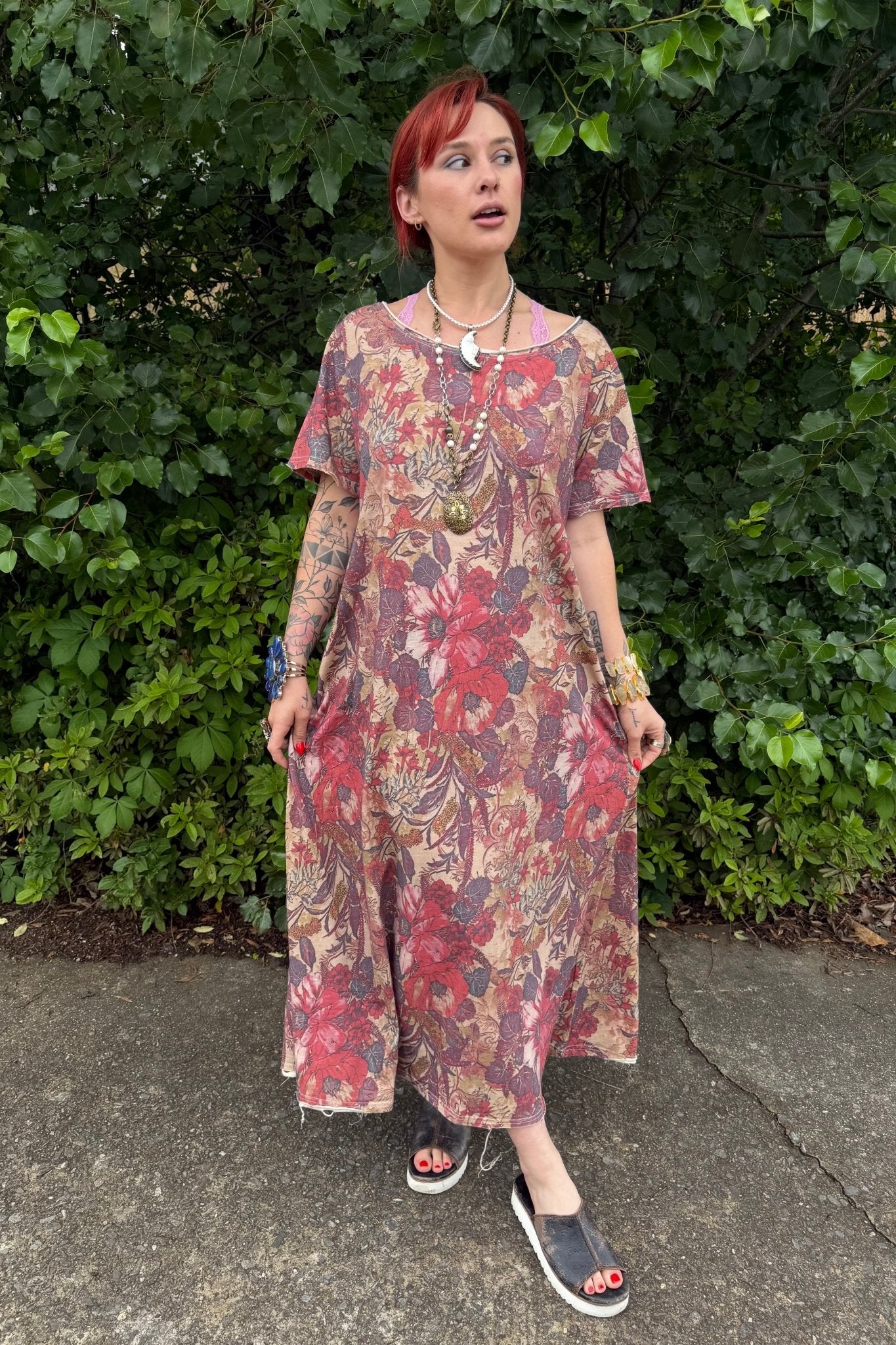 Woodland Meadows Weekend Wanderer Dress - ivyandlavyboutique Jaded Gypsy
