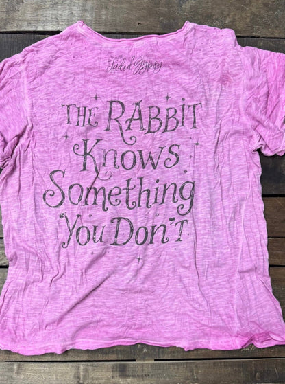 Worn and Weathered Tee - Gypsy Rabbit - ivyandlavyboutique Jaded Gypsy