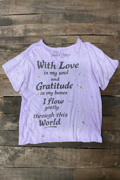 Worn & Weathered Tee - Moon Dust - ivyandlavyboutique Jaded Gypsy