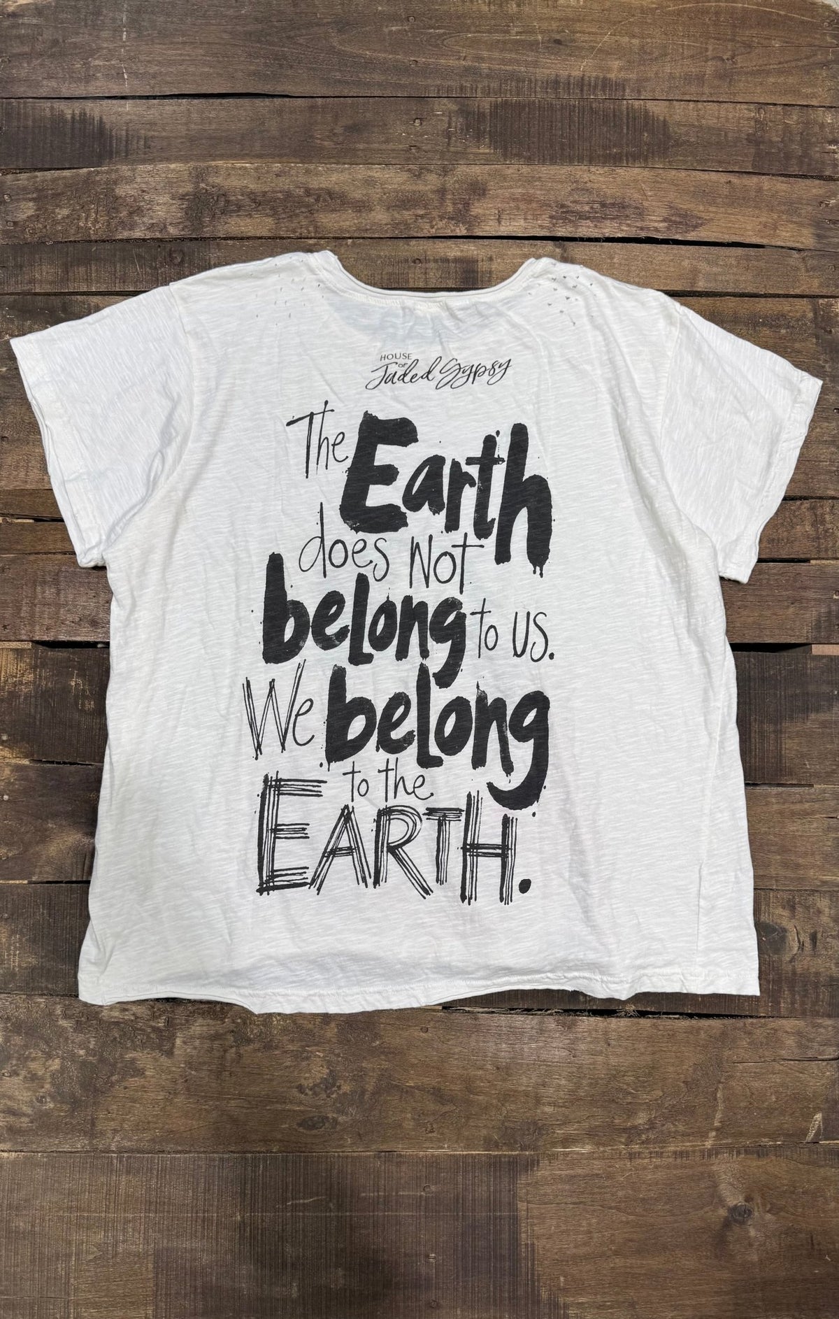 Worn & Weathered Tee - Prairie View - Boho Wanderlust Boutique Jaded Gypsy