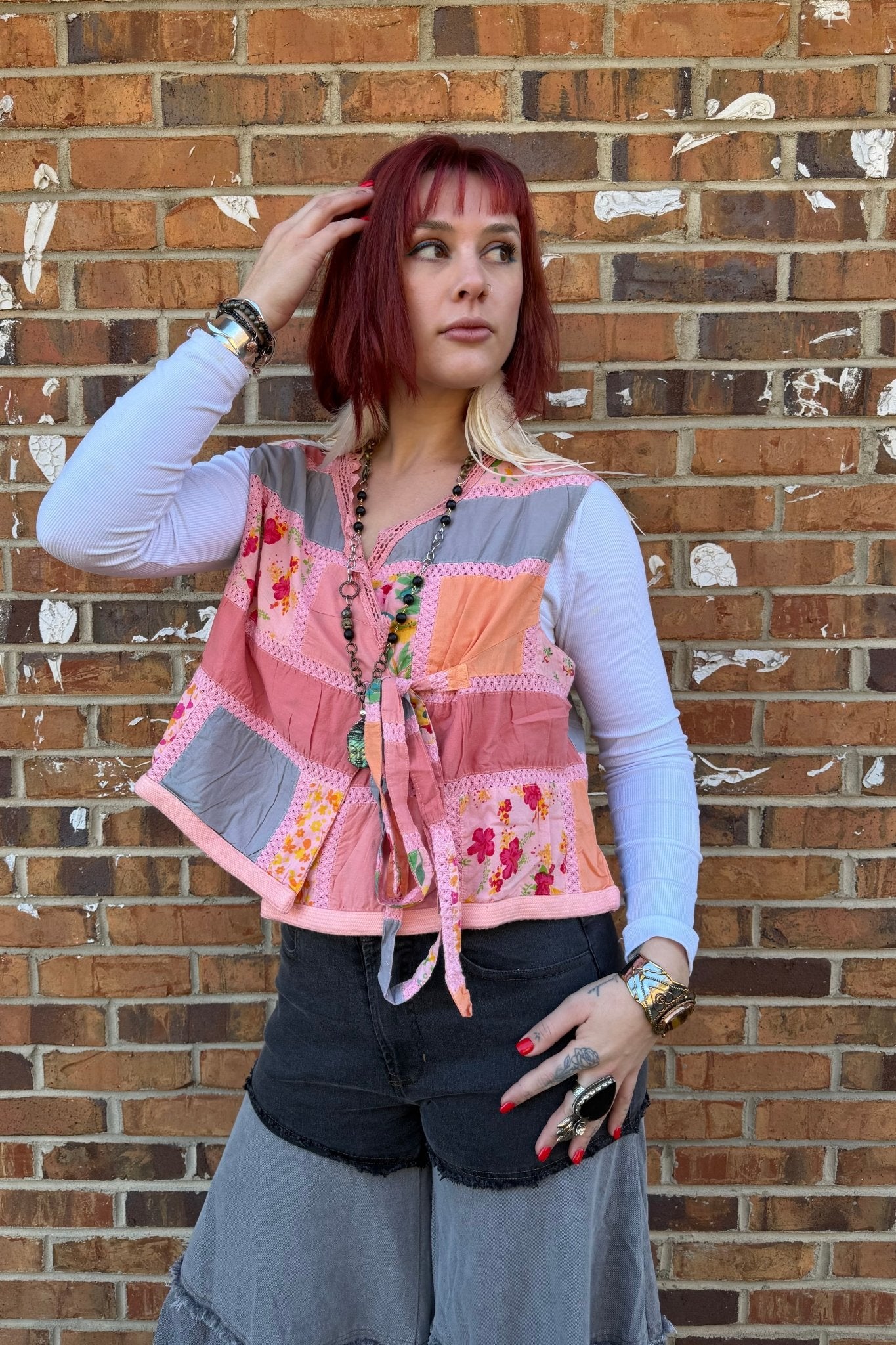 Wrapped in Love Cropped Tank - ivyandlavyboutique Jaded Gypsy