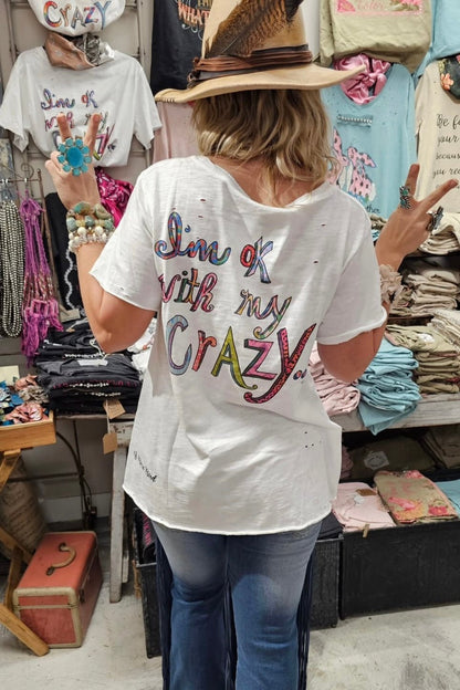 Yes I Am Crazy - ivyandlavyboutique A Rare Bird Shop