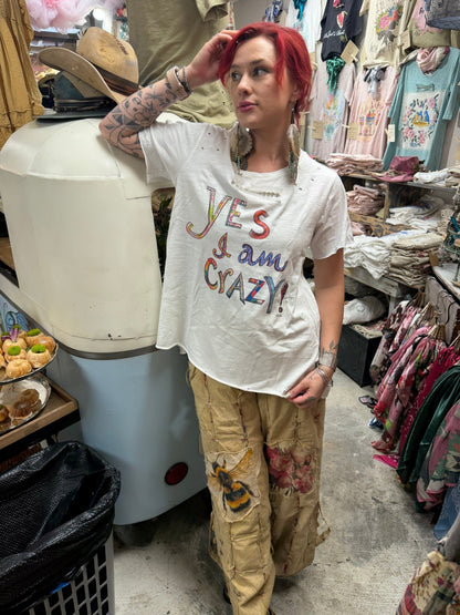 Yes I Am Crazy - ivyandlavyboutique A Rare Bird Shop