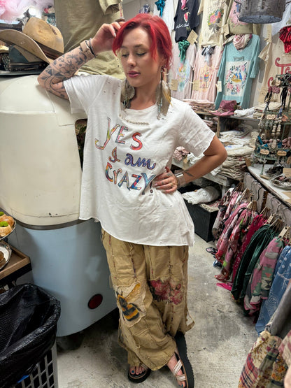 Yes I Am Crazy - ivyandlavyboutique A Rare Bird Shop