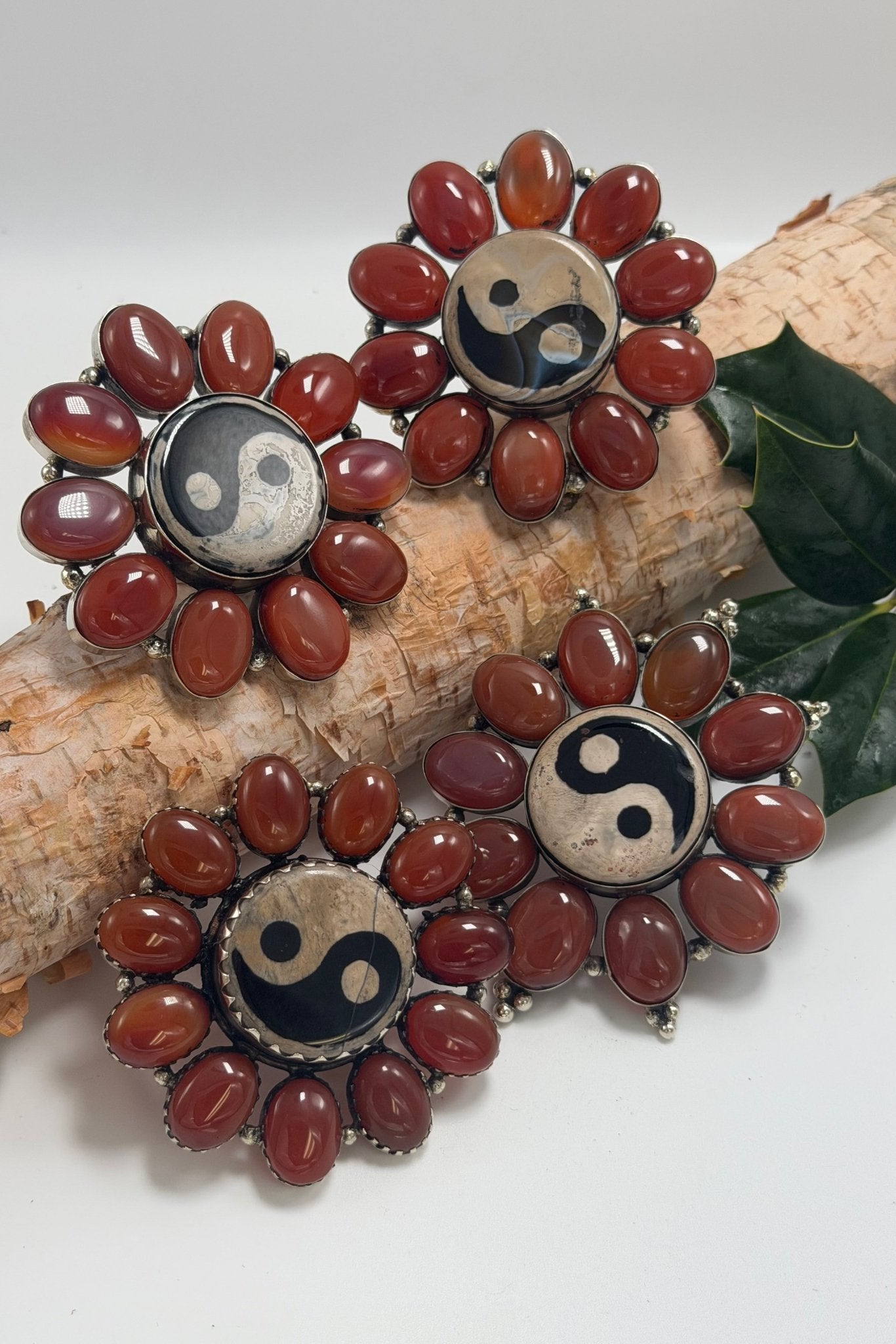 Yin & Yang in Oranges Statement Ring - ivyandlavyboutique ivyandlavyboutique