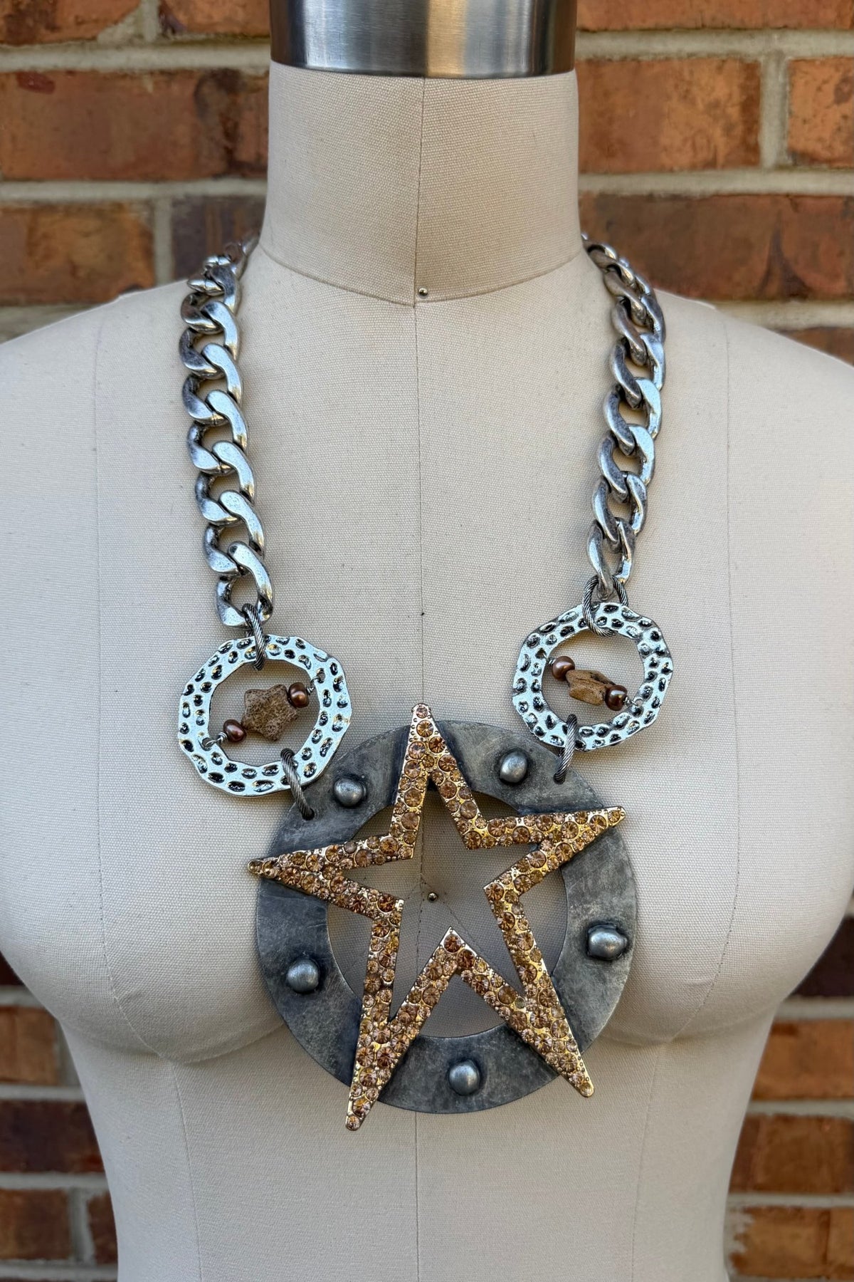 You’re a Big Old Star Necklace - ivyandlavyboutique Art by Amy