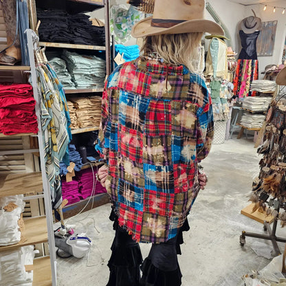 Zigzag Flannel - ivyandlavyboutique A Rare Bird Shop