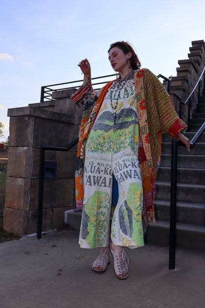 Golden Combo Picnic Market Fresh Overalls Cottage Core Boho Flour Sack - ivyandlavyboutique Jaded Gypsy